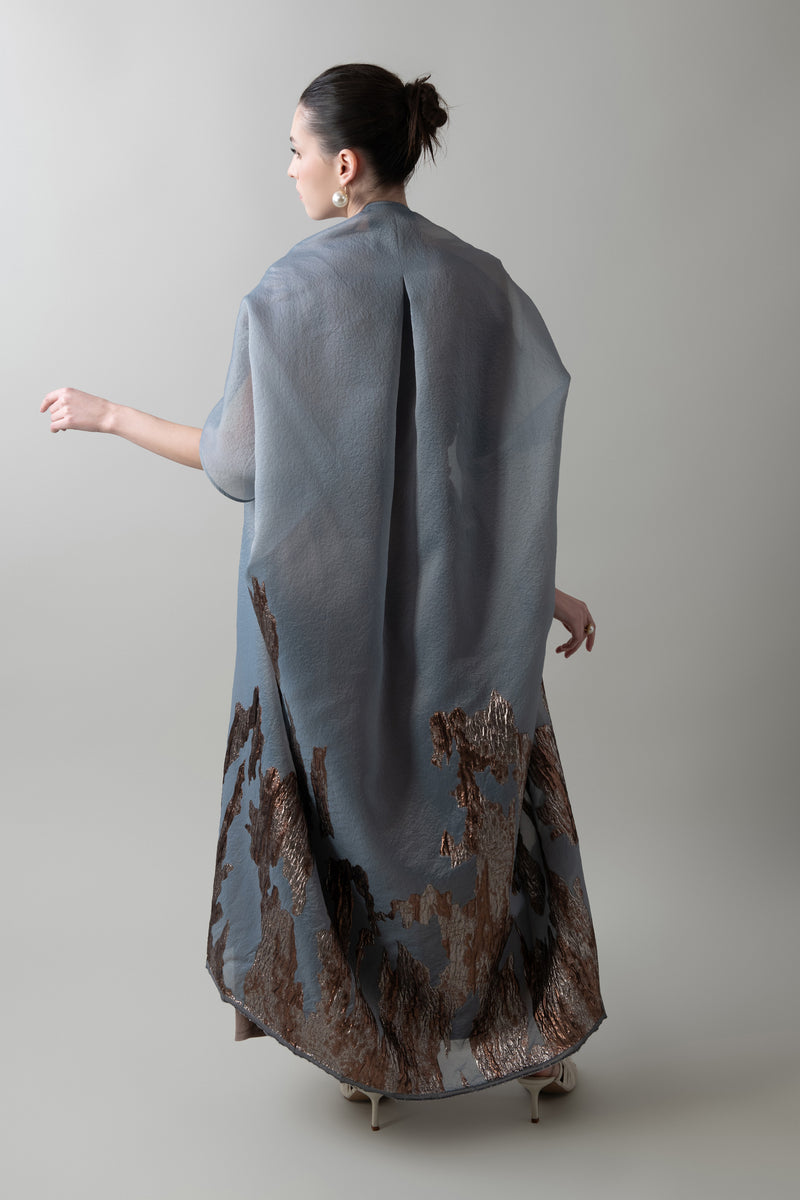 HAZE Organza Cape & Dress Set