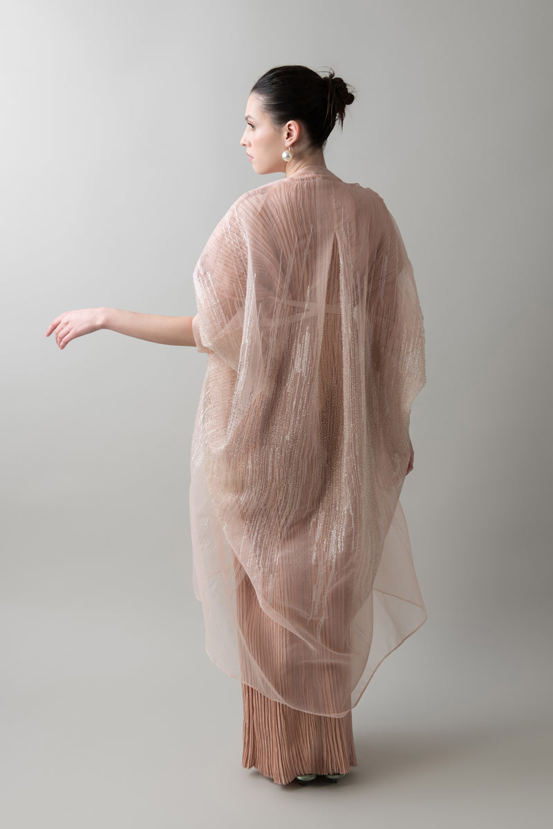 BALLET Organza Cape & Dress Set