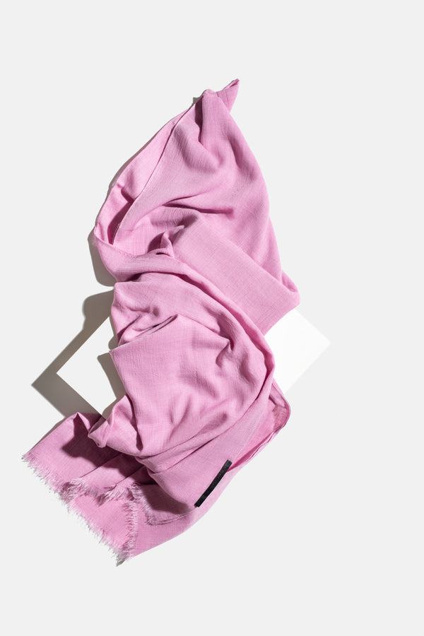 Premium Cotton Scarf in Orchid Misk