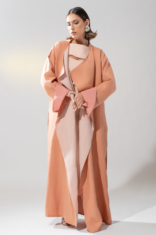 Reversible Robe Abaya in Blush